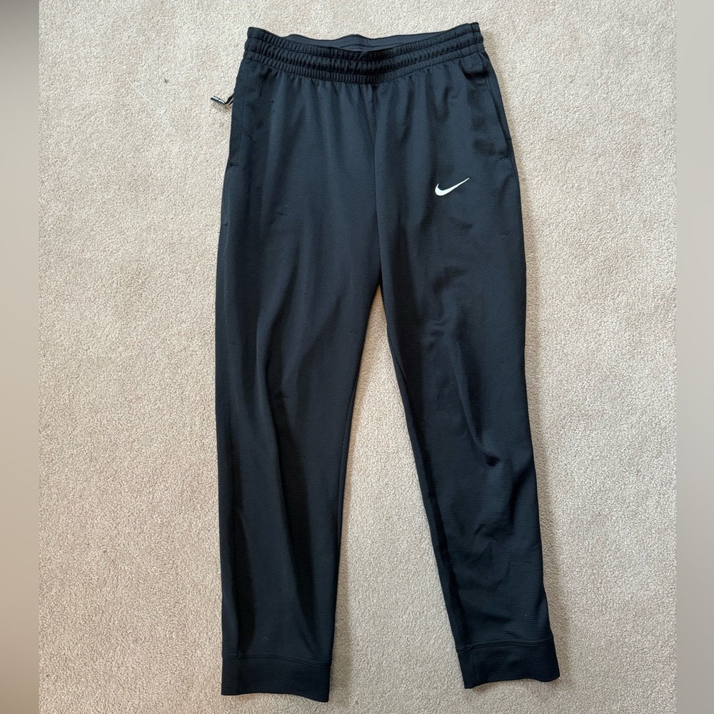 Nike joggers, black, size medium